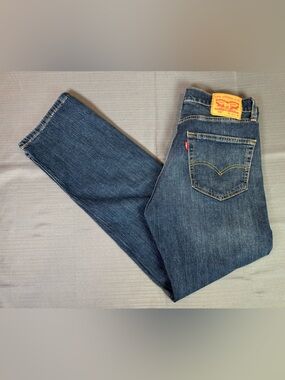 Levi’s 505 Regular Fit Jeans 32x32 Blue Straight Leg Mid Rise Denim Men